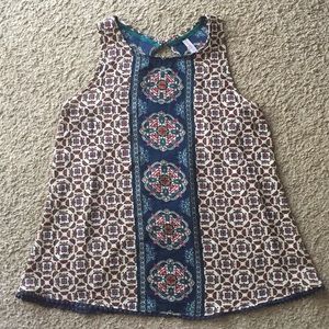 NWOT Xhilarition tank top size M